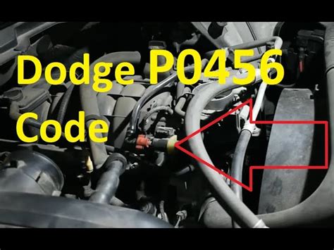 p0456 dodge charger|check engine light code p0456.